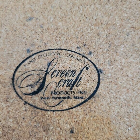 Decorative Ceramic Tile With Bruton Parish Church Illustration - Picture 3 of 4